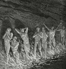 The Divine Comedy, (1307-1321): Purgatory, 1888. Creator: Jean Edouard Dargent