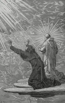 The Divine Comedy, (1307-1321): The Paradise, 1888. Creator: Jean Edouard Dargent