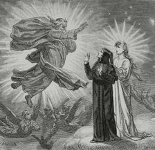 The Divine Comedy, (1307-1321): The Paradise, 1888. Creator: Jean Edouard Dargent