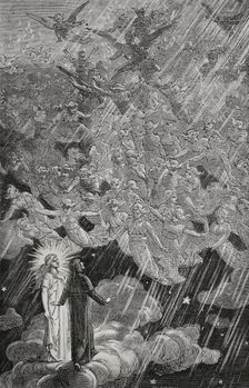 The Divine Comedy, (1307-1321): The Paradise, 1888. Creator: Jean Edouard Dargent
