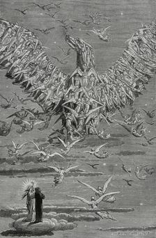 The Divine Comedy, (1307-1321): The Paradise, 1888. Creator: Jean Edouard Dargent