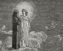 The Divine Comedy, (1307-1321): The Paradise, 1888. Creator: Jean Edouard Dargent
