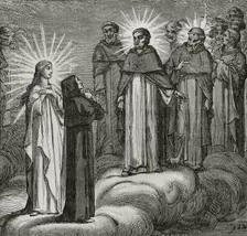 The Divine Comedy, (1307-1321): The Paradise, 1888. Creator: Jean Edouard Dargent