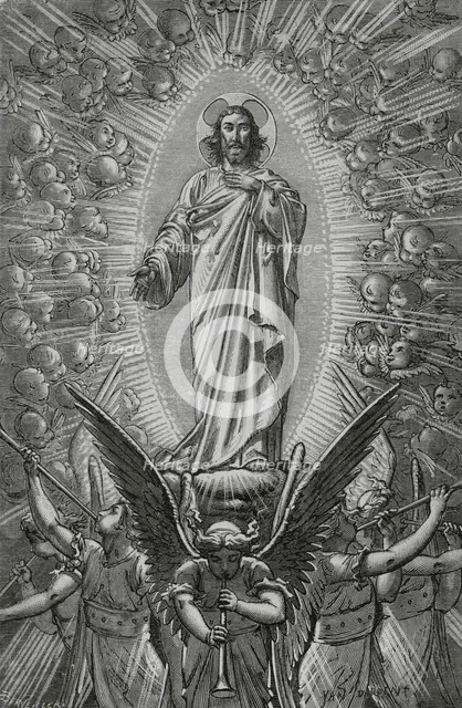 The Divine Comedy, (1307-1321): The Paradise, 1888.  Creator: Jean Edouard Dargent.