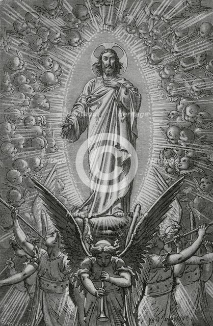The Divine Comedy, (1307-1321): The Paradise, 1888.  Creator: Jean Edouard Dargent.