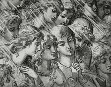 The Divine Comedy, (1307-1321): The Paradise, 1888. Creator: Jean Edouard Dargent