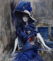 The Divine in Blue, c. 1905
