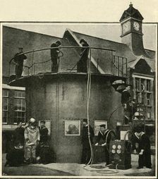The Diving Tank At Portsmouth Where Divers Are Trained 1901. Creator: Unknown