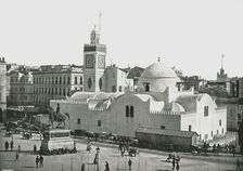 The Djama'a al-Djedid, Algiers, Algeria, 1895. Creator: Poulton & Co