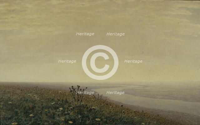The Dnieper River in the Morning, 1881. Artist: Kuindzhi, Arkhip Ivanovich (1842-1910)