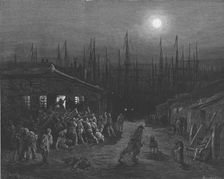 The Docks - Night Scene 1872. Creator: Gustave Doré