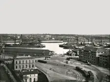 The Docks, Southampton, 1895. Creator: Poulton & Co