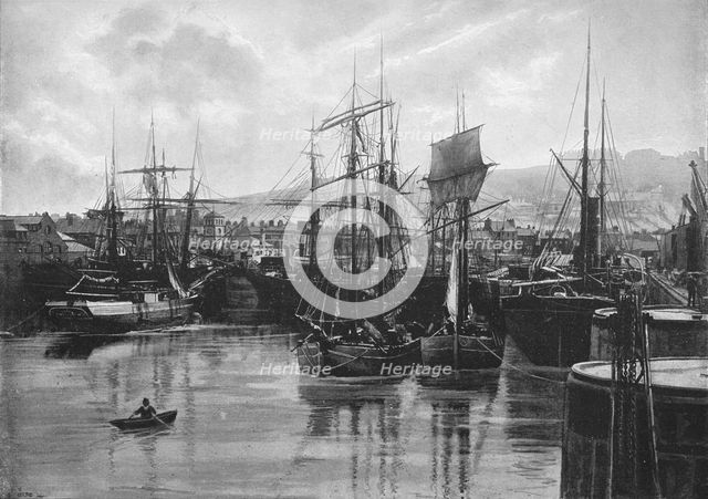 'The Docks, Whitehaven', c1896. Artist: Poulton & Co.