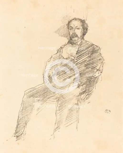 The Doctor, 1894. Creator: James Abbott McNeill Whistler.