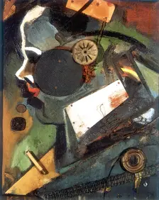 The Doctor 1919. Artist: Kurt Schwitters