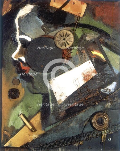 'The Doctor' 1919. Artist: Kurt Schwitters.