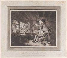 The Doctor Dismissing Death, September 15, 1785., September 15, 1785. Creators: Peter Simon, Francis Jukes