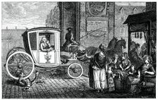 The Doctor Hurts His Rival, (1885).Artist: Bonnardot