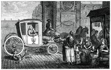 The Doctor Hurts His Rival, (1885).Artist: Bonnardot