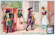 The doctor makes his visits, c1900