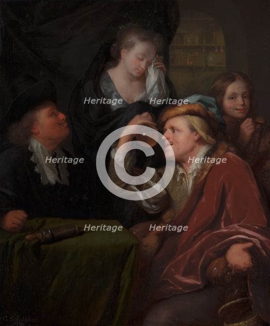 The Doctor's Examination. Creator: Godfried Schalcken.
