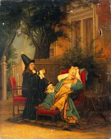 The doctor's surprise. Creator: Vibert, J. G. (Jehan Georges), 1840-1902 (After)