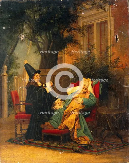 The doctor's surprise. Creator: Vibert, J. G. (Jehan Georges), 1840-1902 (After).