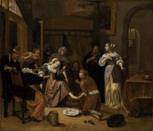 The Doctor's Visit, 17th century. Creator: Unknown