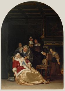 The Doctor's Visit, 1667. Creator: Frans van Mieris I