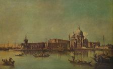 The Dogana and Salute, Venice c1775, (1938). Artist: Francesco Guardi