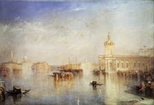 The Dogana, San Giorgio, Citella, from the steps of the Europa Venice, 1842. Artist: JMW Turner