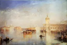 The Dogana, San Giorgio, Citella, from the steps of the Europa Venice, 1842. Artist: JMW Turner