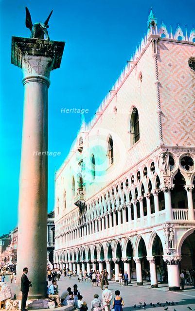 The Doge's Palace, Venice, Italy, c1955-1970. Creator: Arthur Charles Kirby Ware.