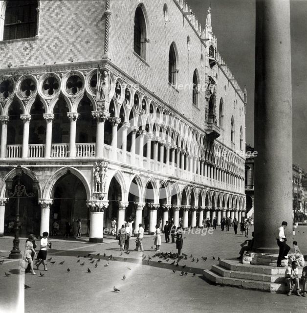 The Doge's Palace, Venice, Italy, c1955.  Creator: Arthur Charles Kirby Ware.