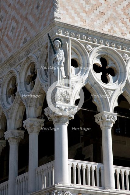 The Doge's Palace, Venice, Italy. Creator: Samuel Magal.