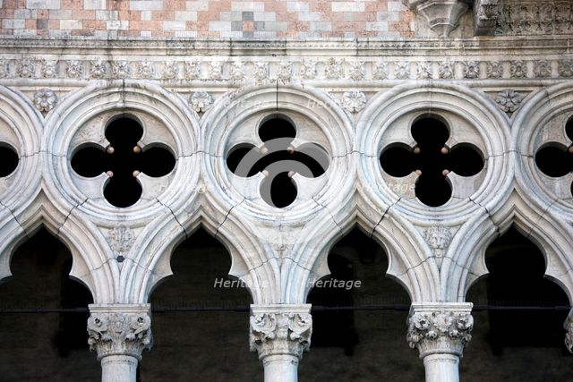 The Doge's Palace, Venice, Italy. Creator: Samuel Magal.