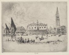 The Doge's Palace, 1883. Creator: Joseph Pennell