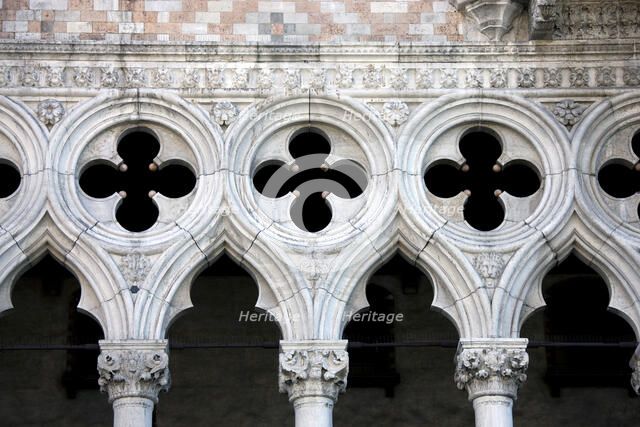 The Doge's Palace, Venice, Italy. Artist: Samuel Magal