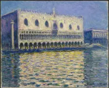 The Doges Palace (Le Palais ducal), 1908. Artist: Monet, Claude (1840-1926)