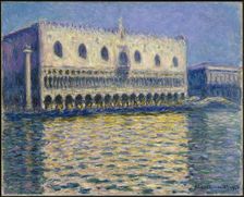 The Doges Palace (Le Palais ducal), 1908. Artist: Monet, Claude (1840-1926)