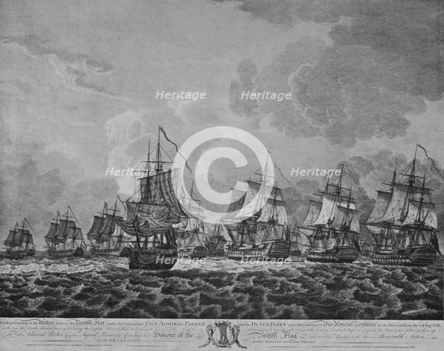'The Dogger Bank', c1780s(?). Artist: Dominic Serres.