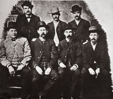 The Dodge City Peace Commission, Kansas, USA, June 1883. Creator: Unknown