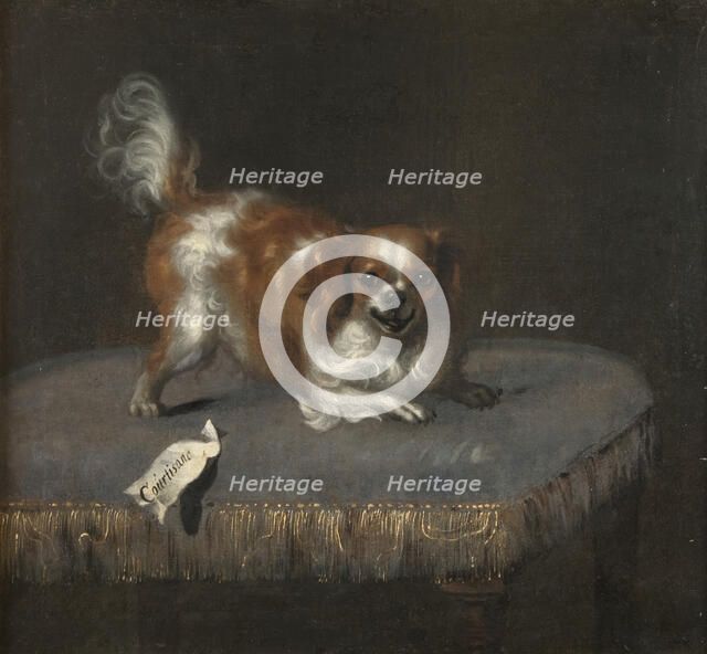 The dog Courtisan, c17th century. Creator: Unknown.