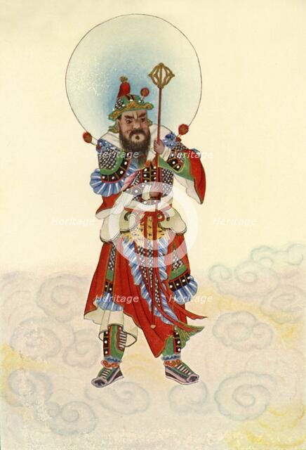 'The Door-God - Military', 1922. Creator: Unknown.