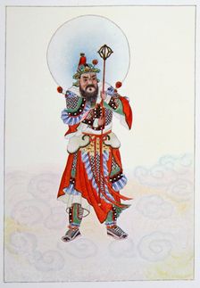 The Door God - Military, 1922. Creator: Unknown