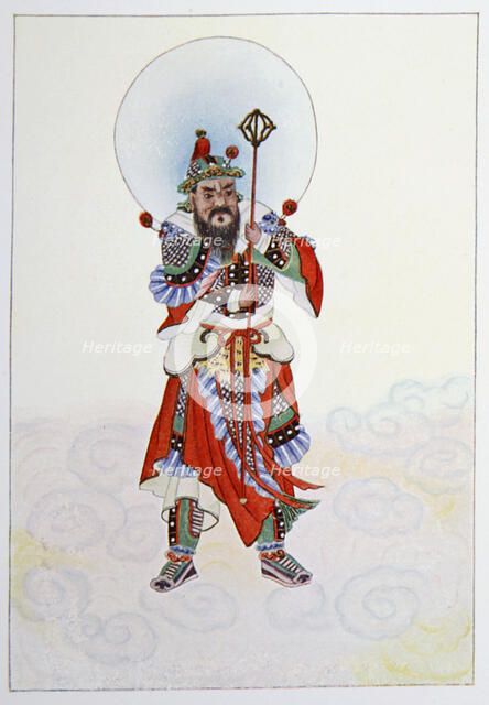 The Door God - Military, 1922. Artist: Unknown