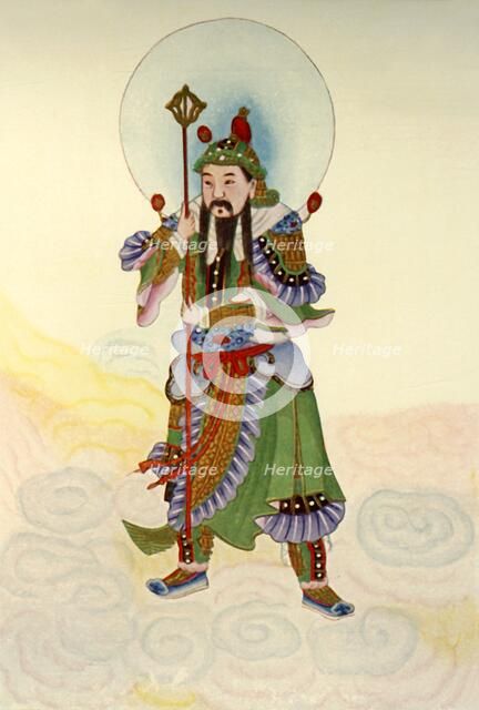 'The Door-God - Civil', 1922. Creator: Unknown.