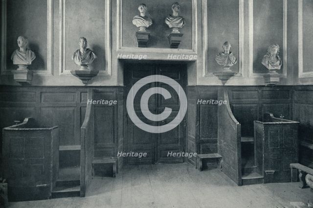 'The Door from Upper School to Chapel Stairs', 1926. Artist: Unknown.