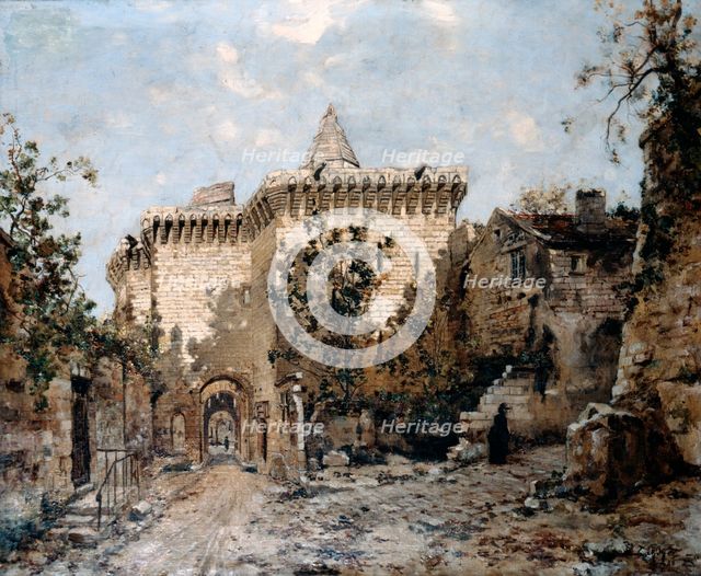 'The Door of Cordelières and the Castle', 1891. Artist: Emmanuel Lansyer