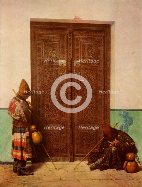 'The Door to the Timur Gur-Emir Mausoleum', 1873, (1965). Creator: Vasily Vereshchagin.